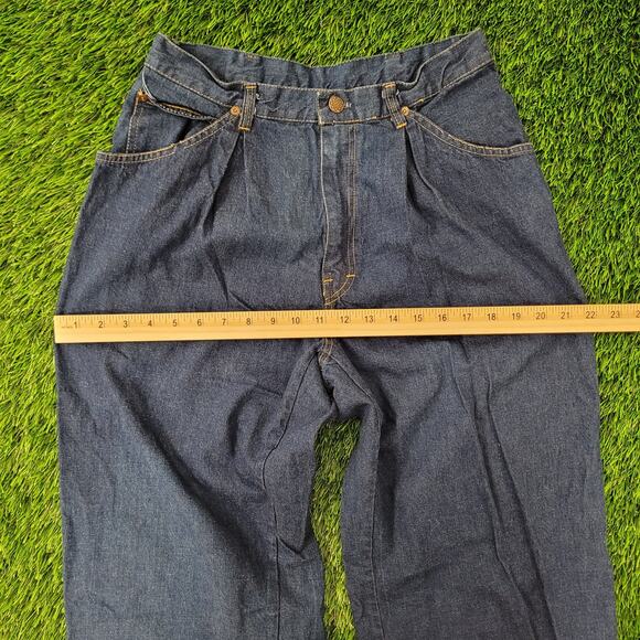 Vintage 80s MOD High-Waist Tapered Jeans Womens 4 28x33 Talon USA - Picture 16 of 16